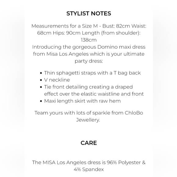 NEW Misa Los Angeles Domino MAXI Dress Twisted Knot RICH BLACK Luxury Summer - Picture 2 of 15